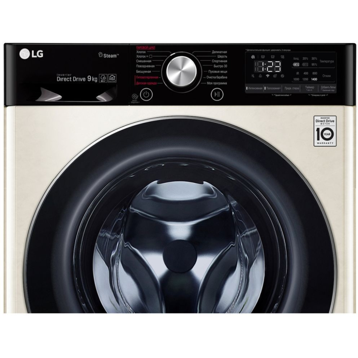 Стиральная машина LG F4V5VS9B (Цвет: Beige)