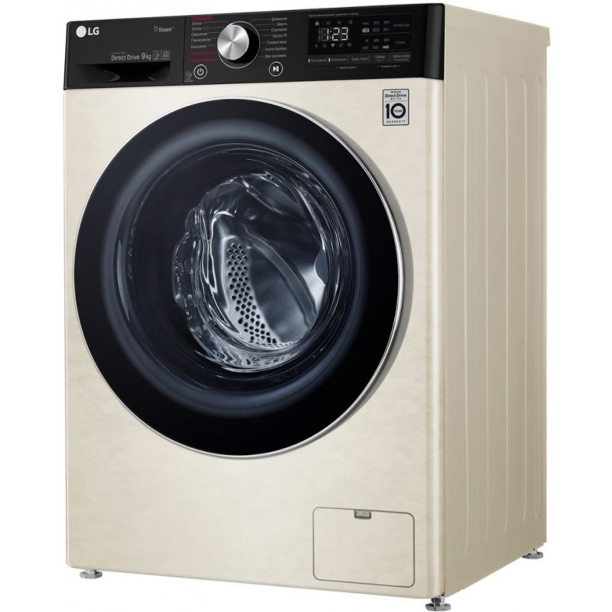 Стиральная машина LG F4V5VS9B (Цвет: Beige)