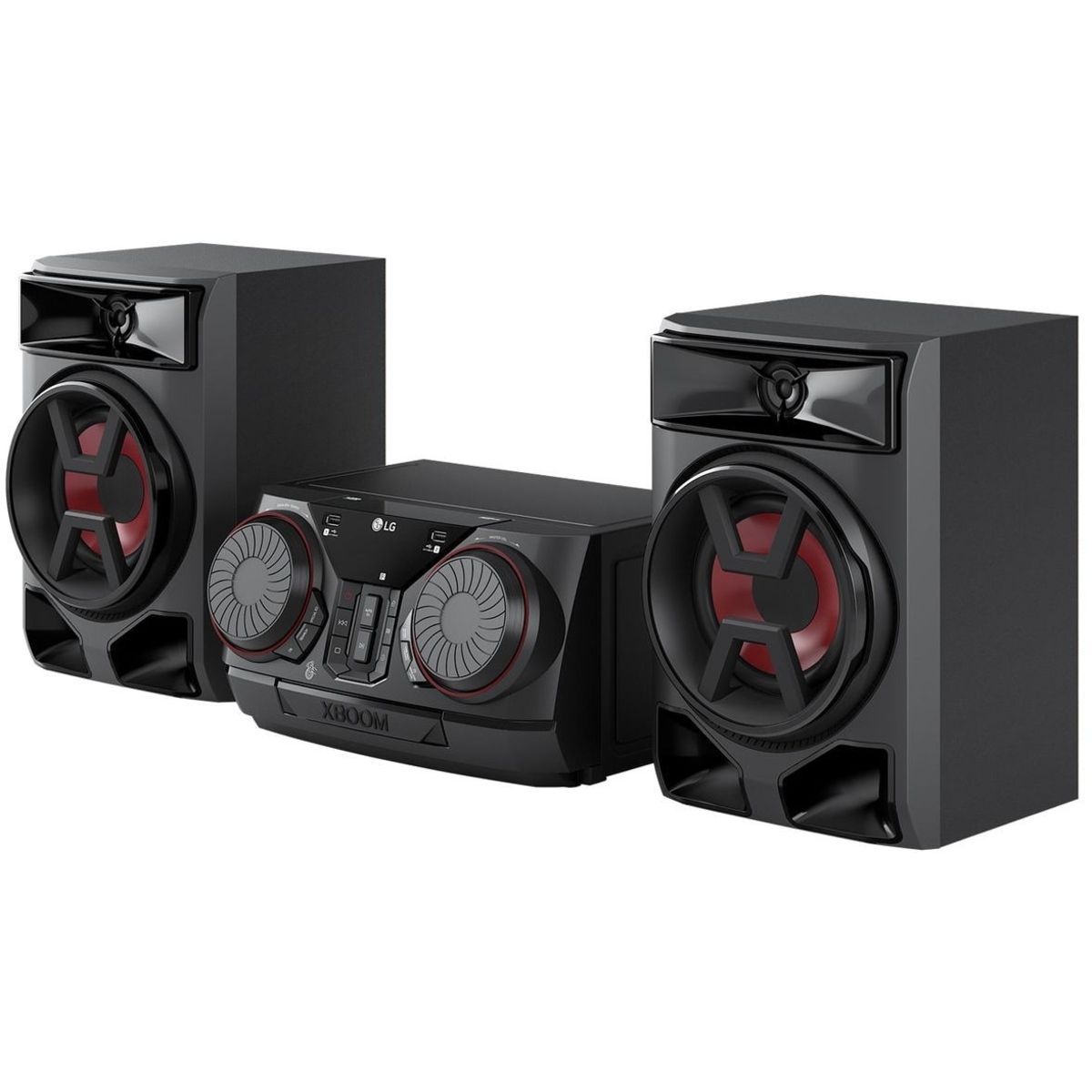 Минисистема LG CK43N, черный