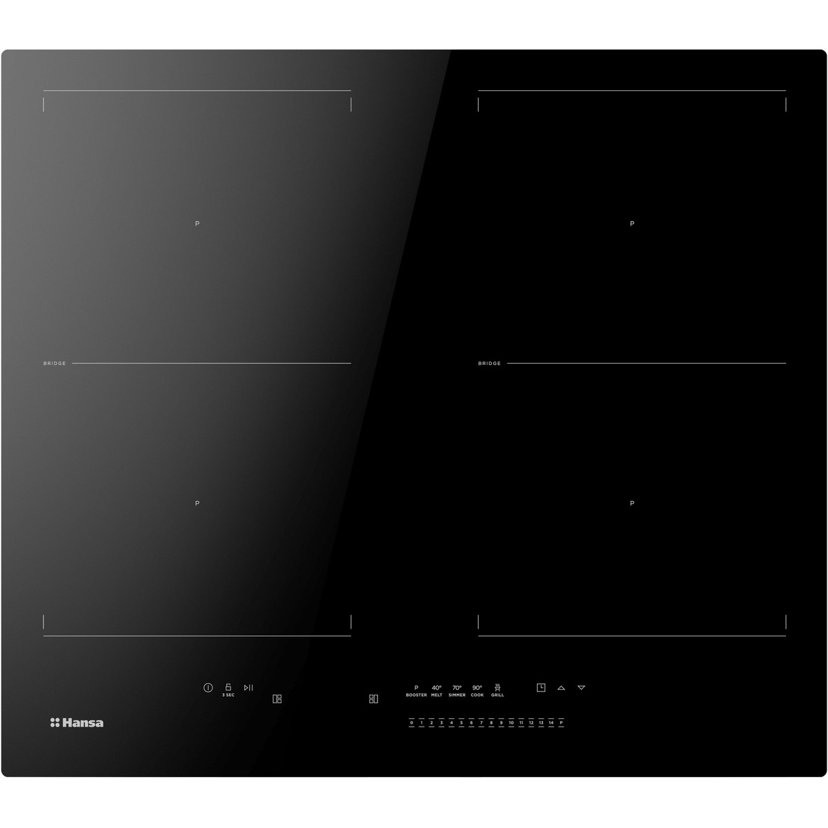 Индукционная варочная панель Hansa BHI67906 (Цвет: Black)