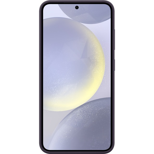 Чехол-накладка Samsung Silicone Case для смартфона Samsung Galaxy S24 (Цвет: Dark Purple)