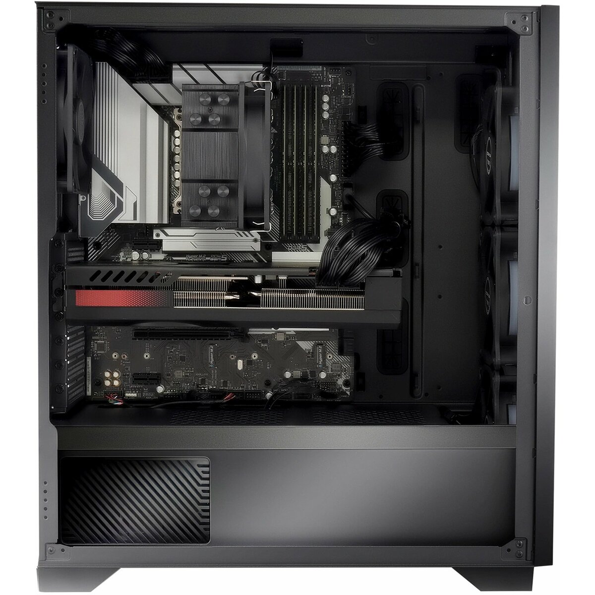 ПК IRU Tactio 510B7GP (Core i7 14700F 2.1Ghz/32Gb DDR5/SSD1Tb/NVIDIA GeForce RTX 5060TI 16Gb/FreeDOS/black) 