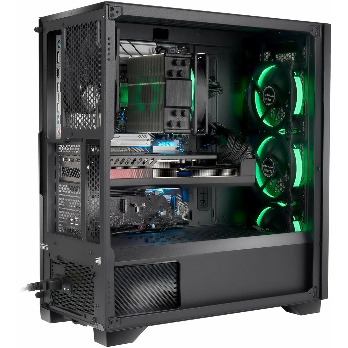 ПК IRU Tactio 510B7GP (Core i7 14700F 2.1Ghz/32Gb DDR5/SSD1Tb/NVIDIA GeForce RTX 5060TI 16Gb/FreeDOS/black) 
