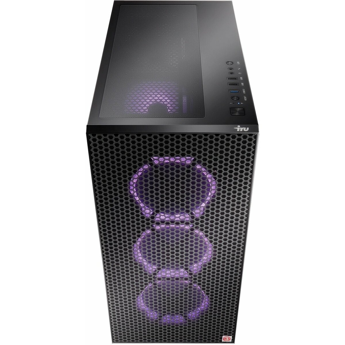 ПК IRU Tactio 510B7GP (Core i7 14700F 2.1Ghz/32Gb DDR5/SSD1Tb/NVIDIA GeForce RTX 5060TI 16Gb/FreeDOS/black) 