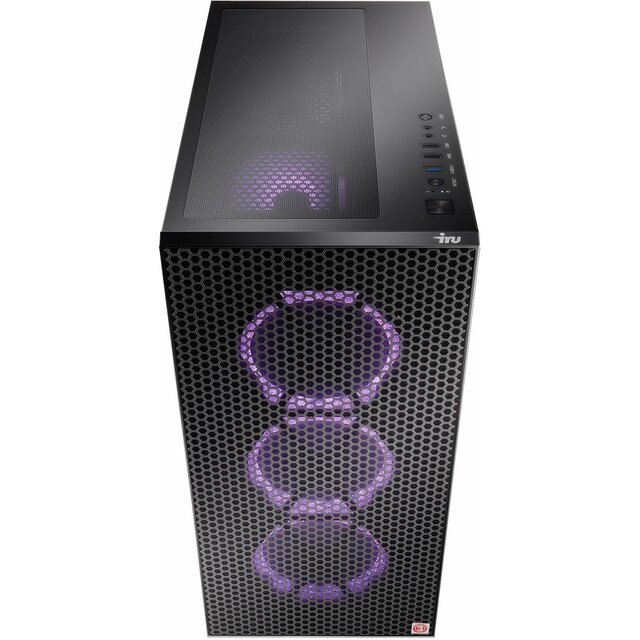 ПК IRU Tactio 510B7GP (Core i7 14700F 2.1Ghz / 32Gb DDR5 / SSD1Tb / NVIDIA GeForce RTX 5060TI 16Gb / FreeDOS / black) 