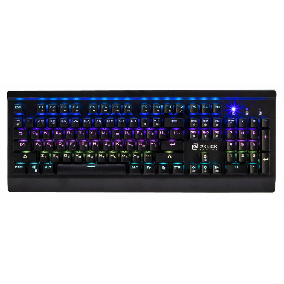 Клавиатура Оклик 940G VORTEX механическая (Цвет: Black)