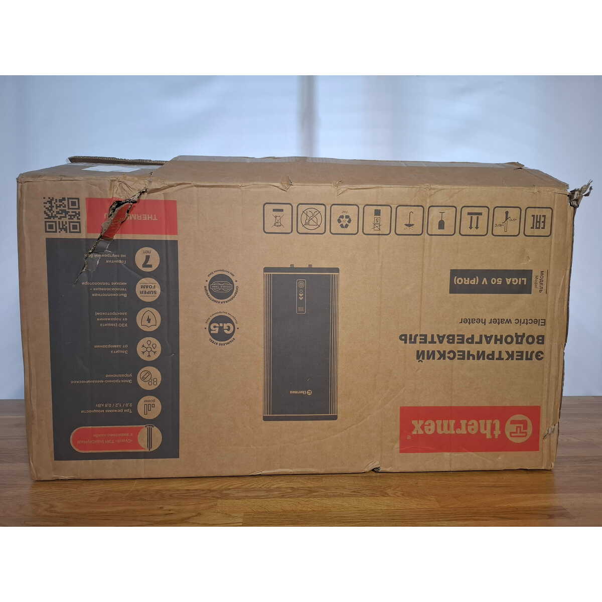 Водонагреватель Thermex Liga 50 V (pro) (Цвет: Gray)