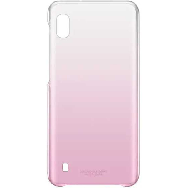 Чехол-накладка Samsung Gradation Cover для смартфона Samsung Galaxy A10 (Цвет: Pink)