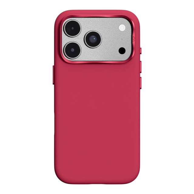 Чехол-накладка VLP Aster Pro Case with MagSafe для Apple iPhone 18 Pro, красный