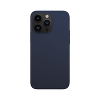 Чехол-накладка VLP Silicone Case with MagSafe для смартфона Apple iPhone 14 Pro Max (Цвет: Dark Blue)