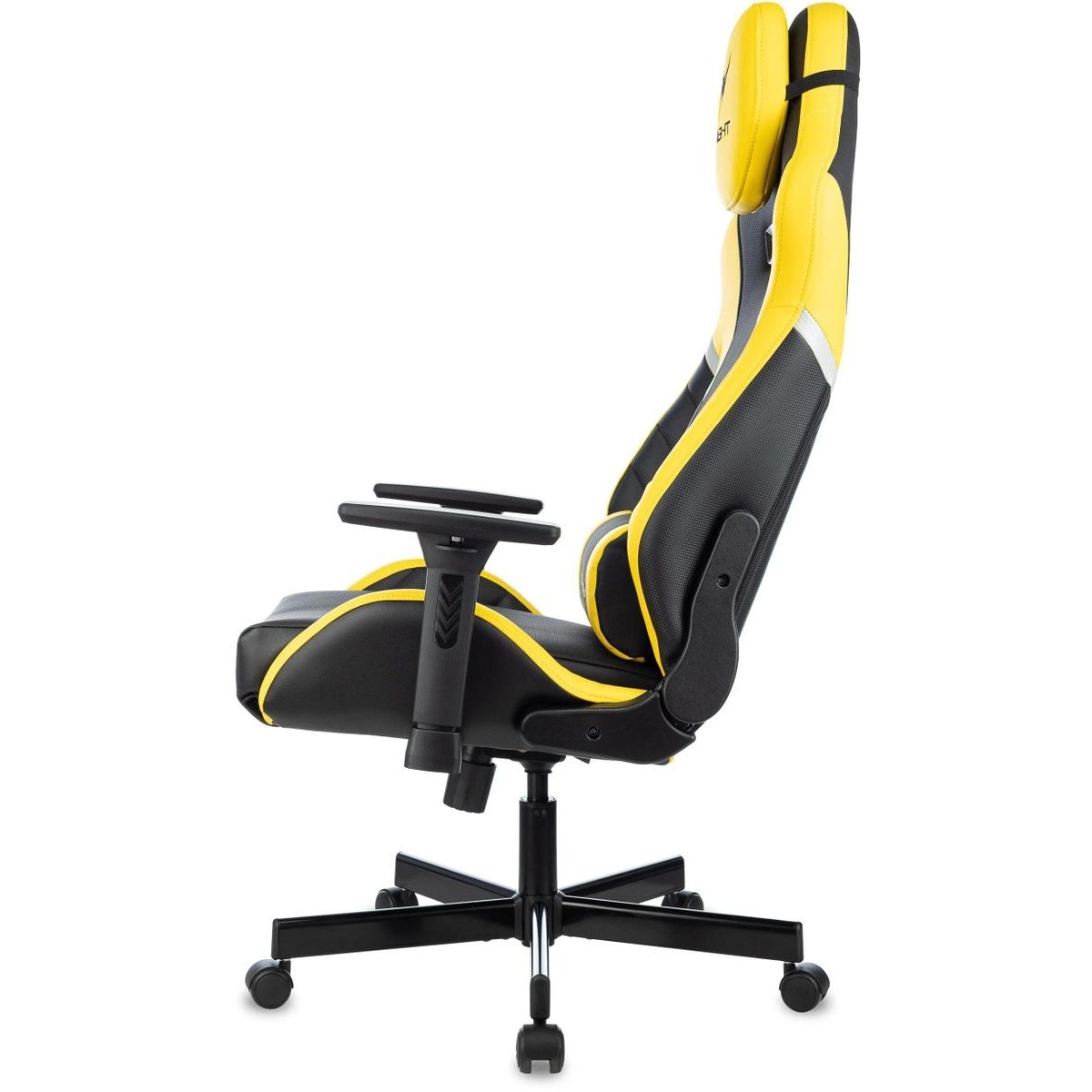 Кресло игровое Knight Thunder 5X (Цвет: Black/Yellow)