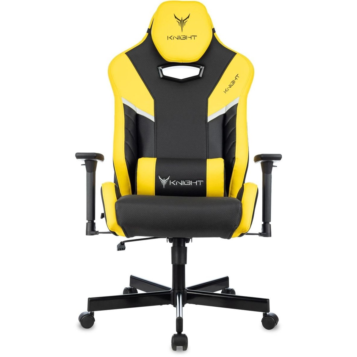 Кресло игровое Knight Thunder 5X (Цвет: Black / Yellow)