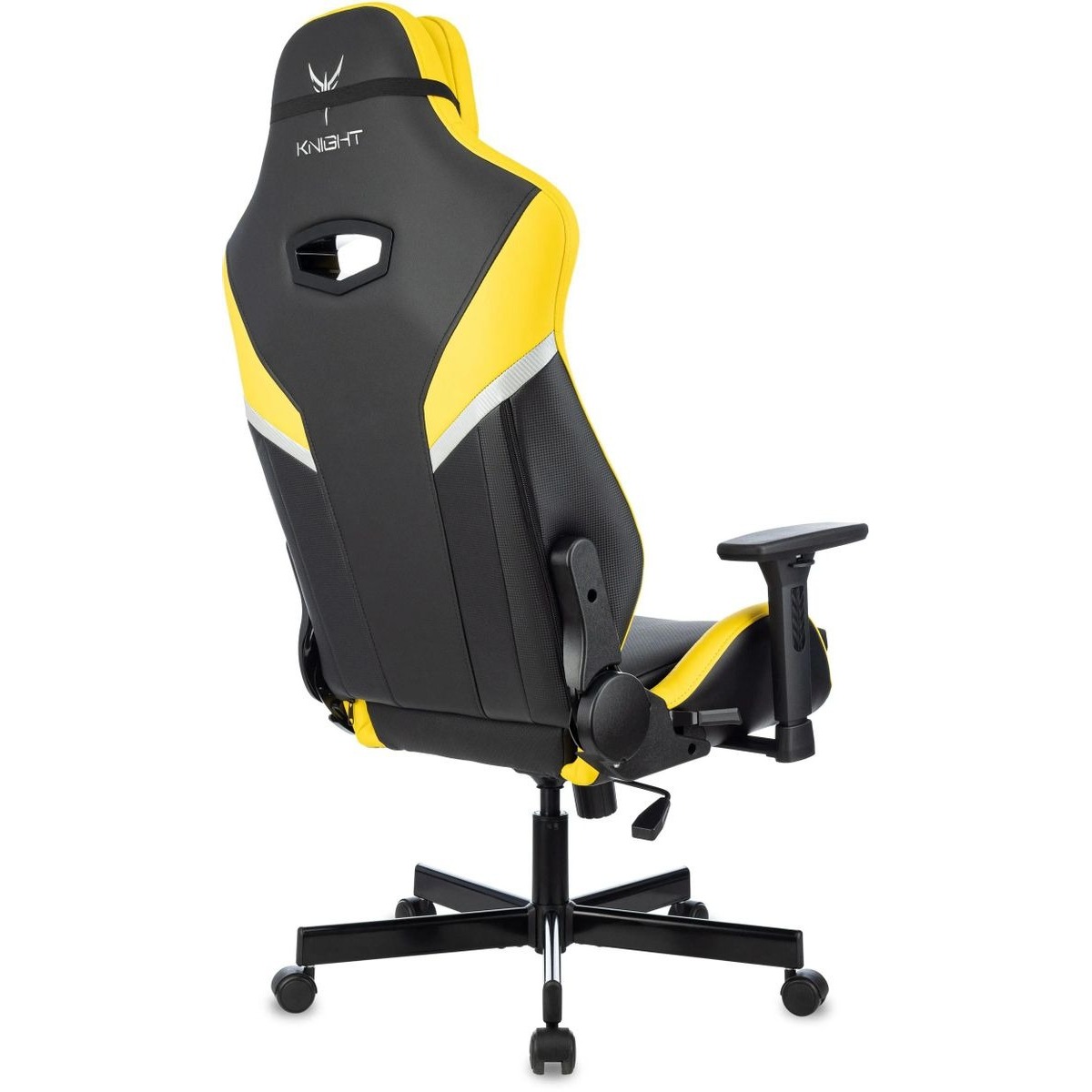 Кресло игровое Knight Thunder 5X (Цвет: Black/Yellow)