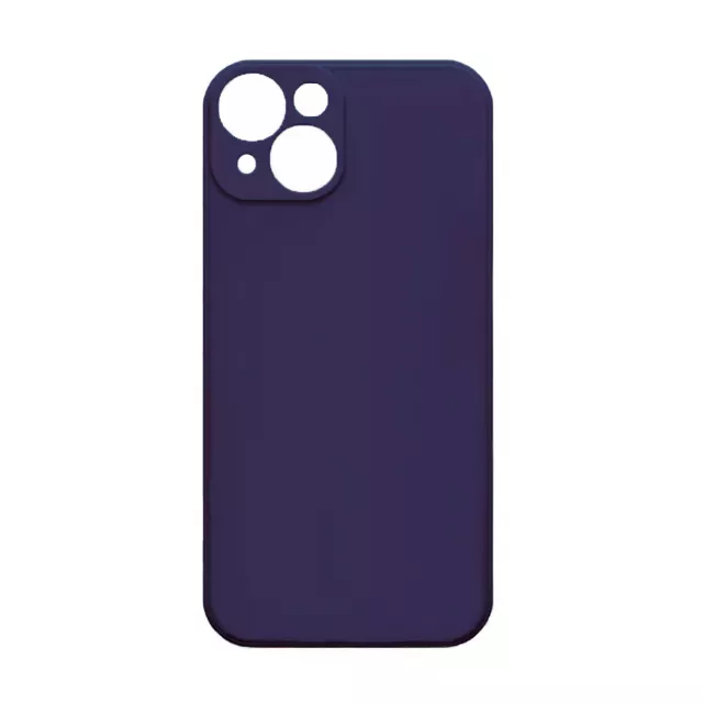 Чехол-накладка Borasco MicroFiber Case для смартфона iPhone 15 (Цвет: Violet)
