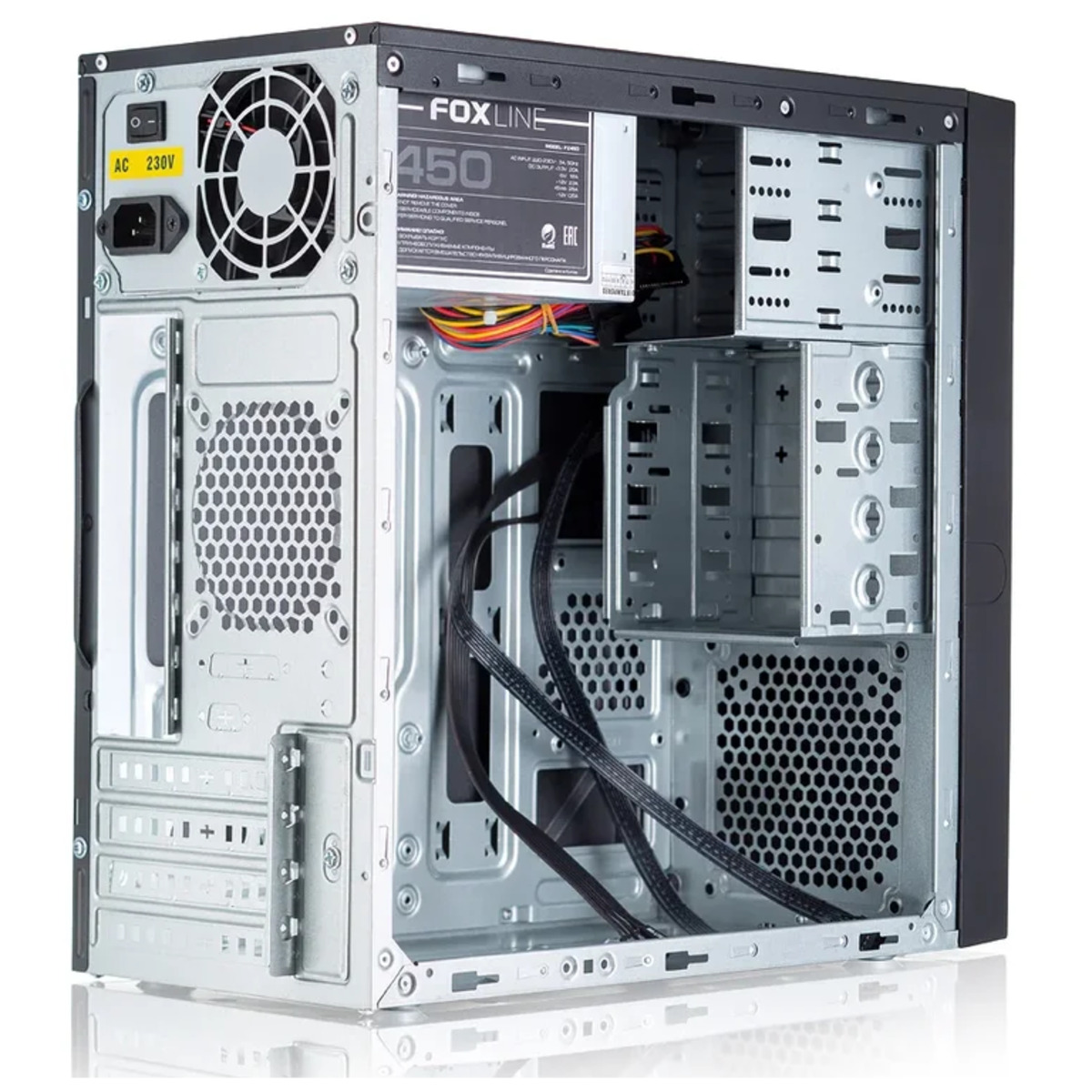 Корпус Foxline FL-733 (Цвет: Black)