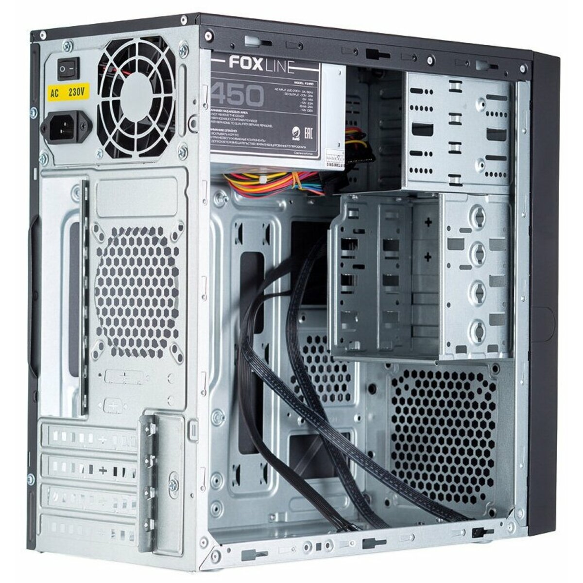 Корпус Foxline FL-733 (Цвет: Black)