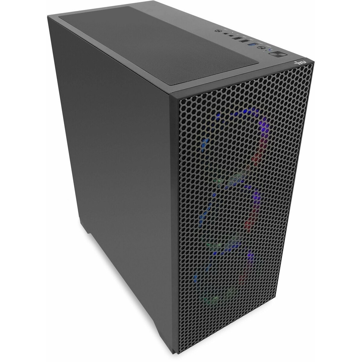 ПК IRU Tactio 510B7GP (Core i7 14700F 2.1Ghz/64Gb DDR5/SSD1Tb/NVIDIA GeForce RTX 5070 12Gb/FreeDOS/black) 