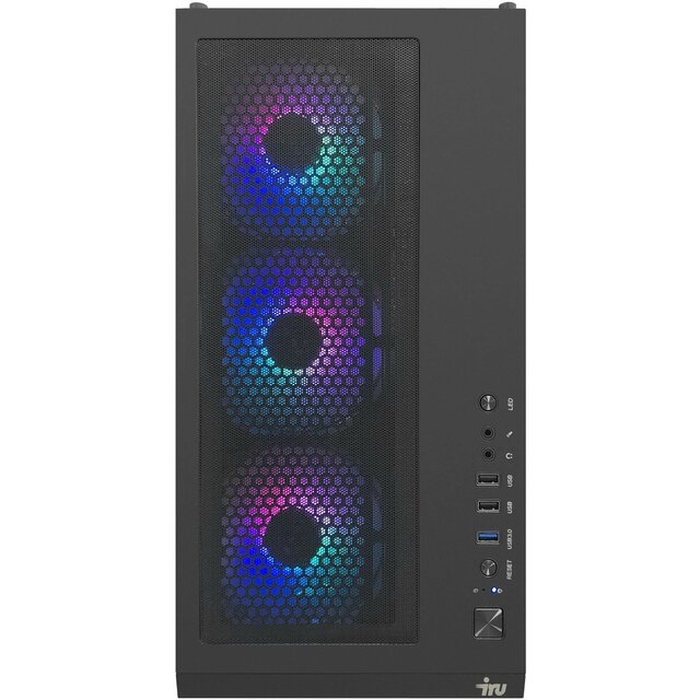 ПК IRU Tactio 510B7GP (Core i7 14700F 2.1Ghz / 64Gb DDR5 / SSD1Tb / NVIDIA GeForce RTX 5070 12Gb / FreeDOS / black) 