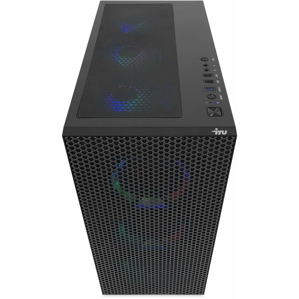 ПК IRU Tactio 510B7GP (Core i7 14700F 2.1Ghz/64Gb DDR5/SSD1Tb/NVIDIA GeForce RTX 5070 12Gb/FreeDOS/black) 