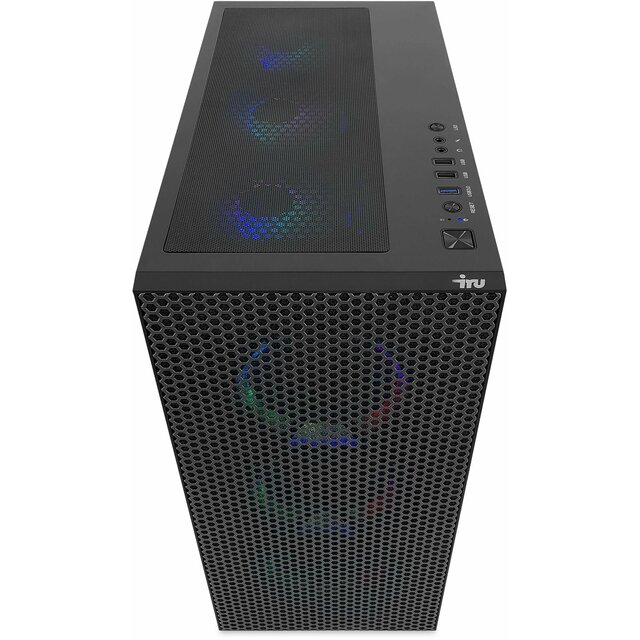 ПК IRU Tactio 510B7GP (Core i7 14700F 2.1Ghz / 64Gb DDR5 / SSD1Tb / NVIDIA GeForce RTX 5070 12Gb / FreeDOS / black) 