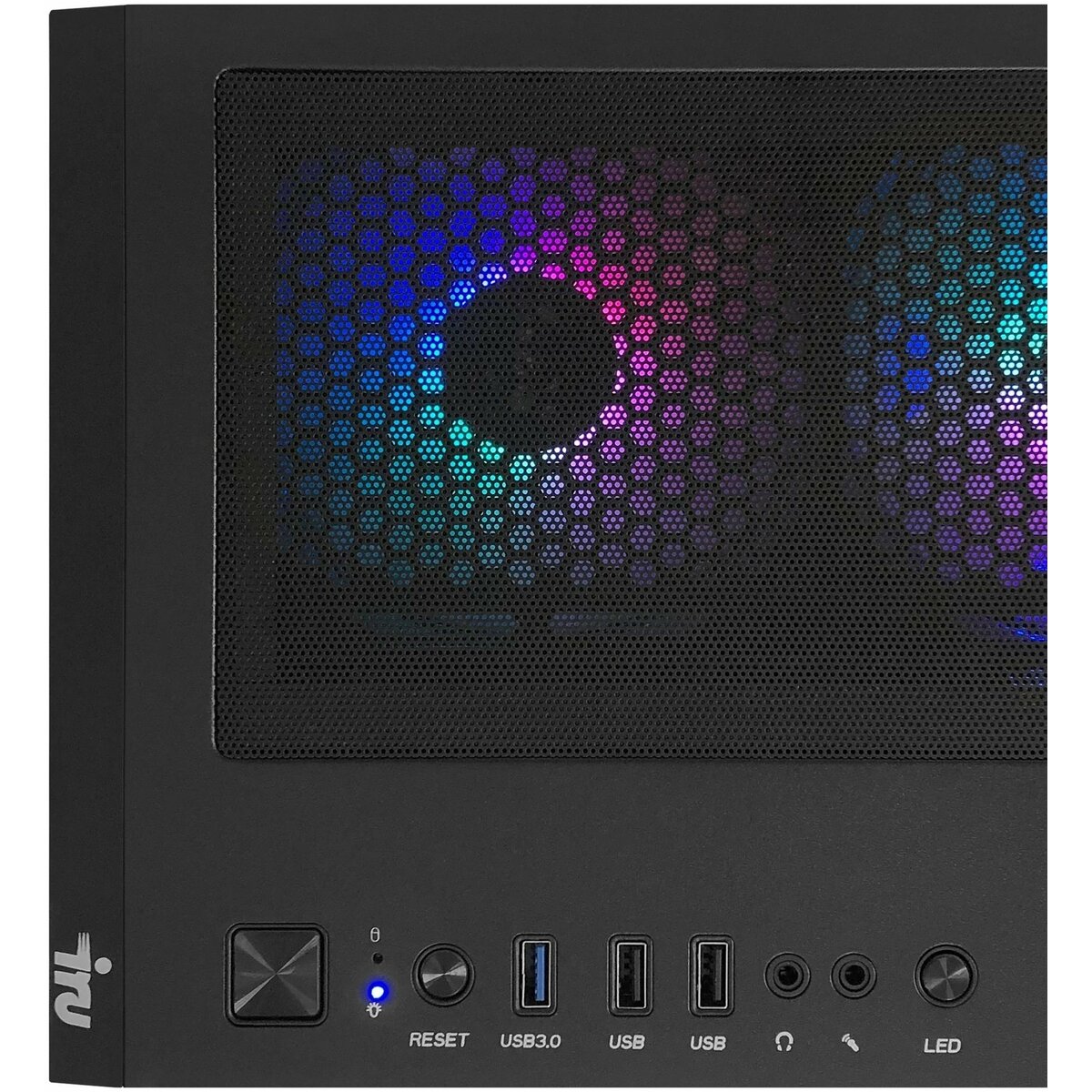 ПК IRU Tactio 510B7GP (Core i7 14700F 2.1Ghz/64Gb DDR5/SSD1Tb/NVIDIA GeForce RTX 5070 12Gb/FreeDOS/black) 