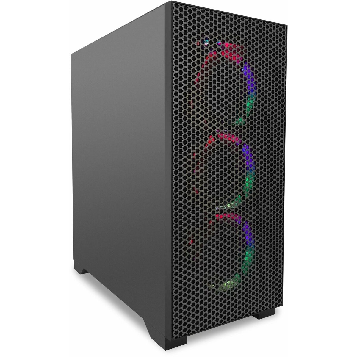 ПК IRU Tactio 510B7GP (Core i7 14700F 2.1Ghz/64Gb DDR5/SSD1Tb/NVIDIA GeForce RTX 5070 12Gb/FreeDOS/black) 