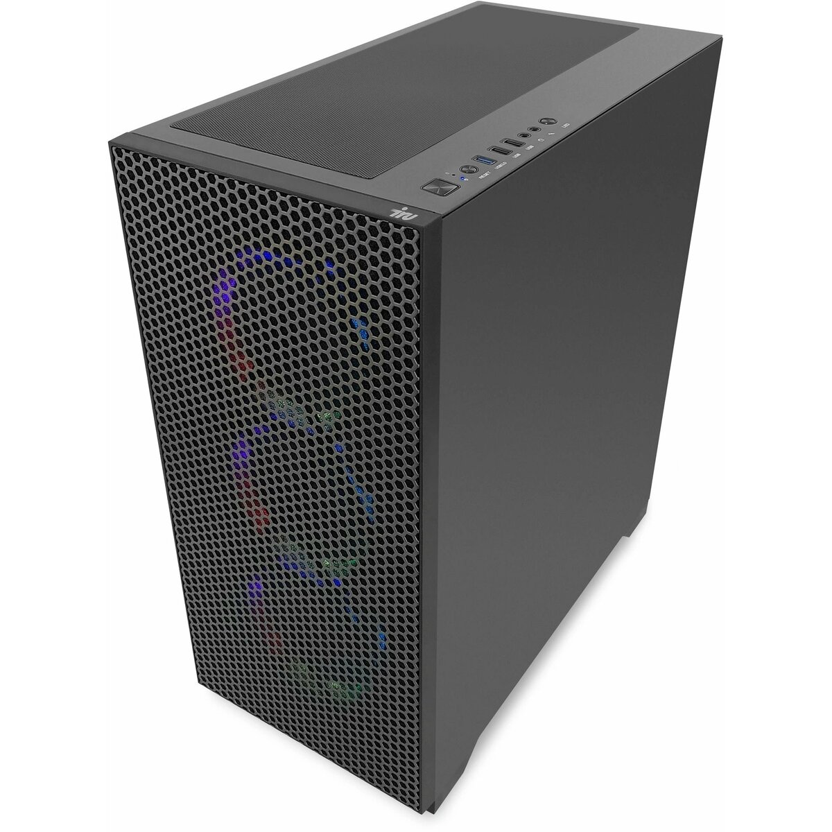 ПК IRU Tactio 510B7GP (Core i7 14700F 2.1Ghz/32Gb DDR5/SSD1Tb/NVIDIA GeForce RTX 5070 Ti 16Gb/FreeDOS/black)  