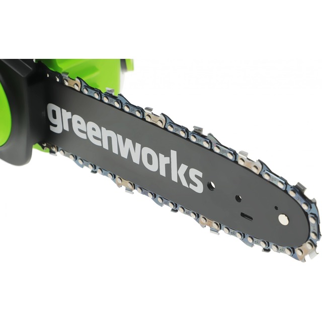 Цепная пила Greenworks G24CS25K4 (Цвет: Green) Цепная пила Greenworks G24CS25K4 (Цвет: Green)