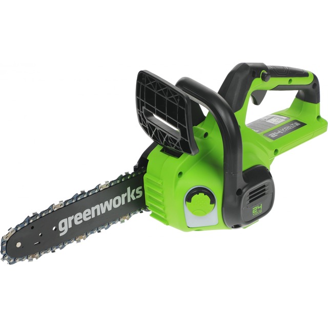Цепная пила Greenworks G24CS25K4 (Цвет: Green) Цепная пила Greenworks G24CS25K4 (Цвет: Green)