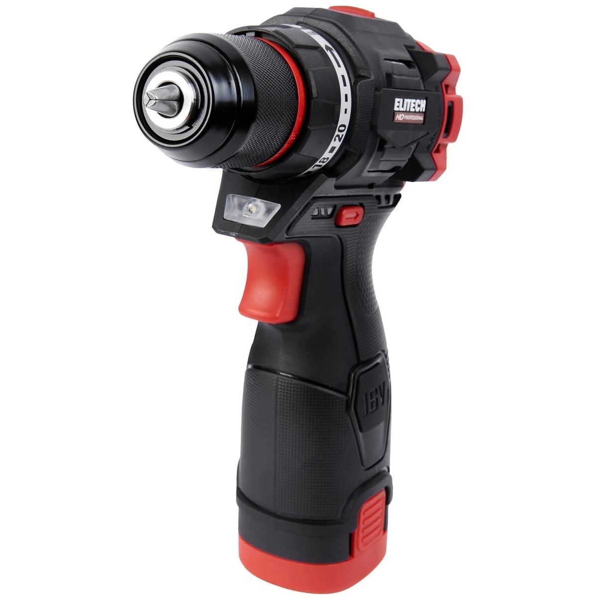 Дрель-шуруповерт Elitech CD 16L2 (Цвет: Red)