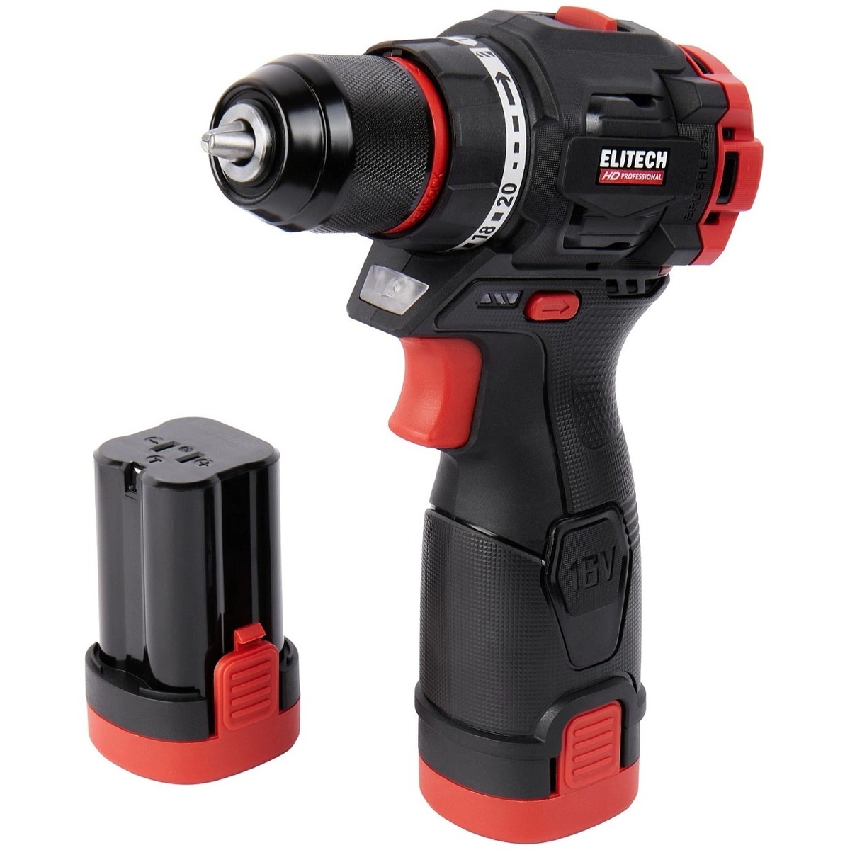 Дрель-шуруповерт Elitech CD 16L2 (Цвет: Red)