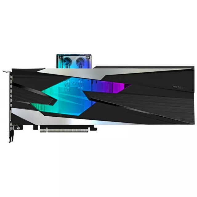 Видеокарта GIGABYTE GeForce RTX 3080 GAMING OC WATERFORCE WB 10G rev. 2.0 (GV-N3080GAMINGOC WB-10GD) LHR