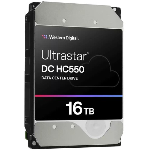 Жесткий диск WD SATA-III 16Tb 0F38462 WUH721816ALE6L4 Ultrastar DC HC55 (0F38462) 0250771