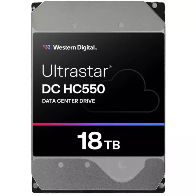 Жесткий диск WD SAS 3.0 18Tb 0F38353 WUH721818AL5204 Ultrastar DC HC550 (0F38353) 0250773