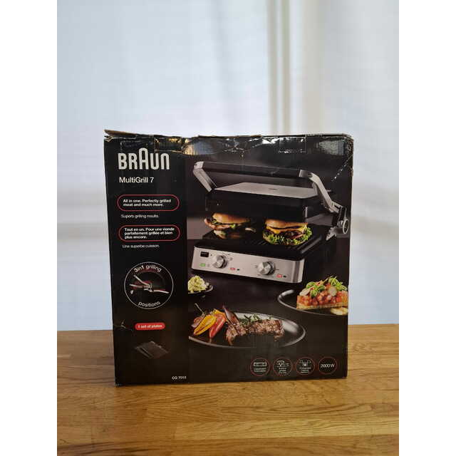 Электрогриль Braun CG7010 (Цвет: Silver / Black)