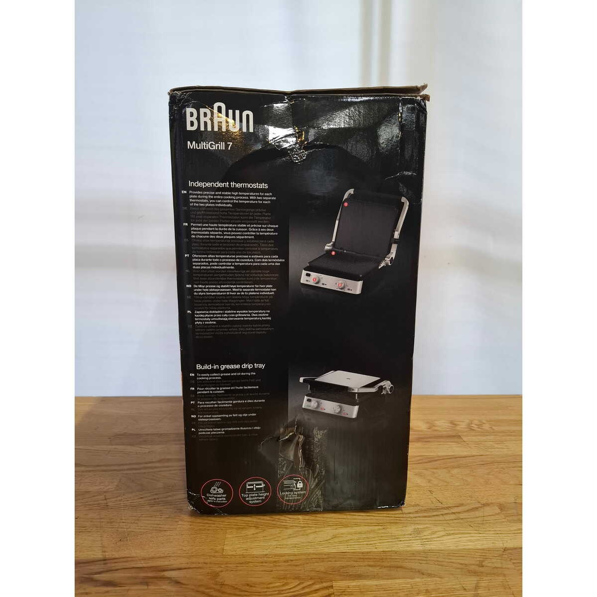 Электрогриль Braun CG7010 (Цвет: Silver/Black)
