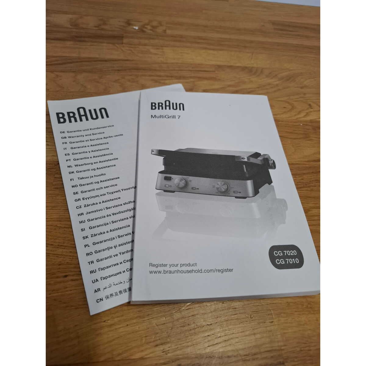 Электрогриль Braun CG7010 (Цвет: Silver/Black)