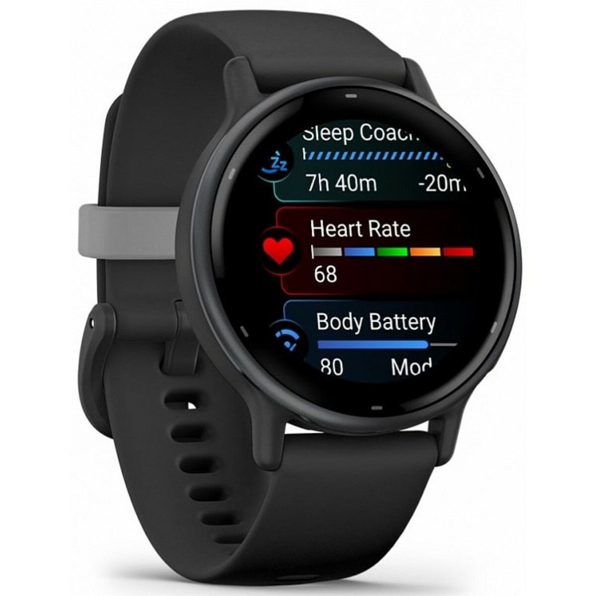 Умные часы Garmin VivoActive 5, черный 