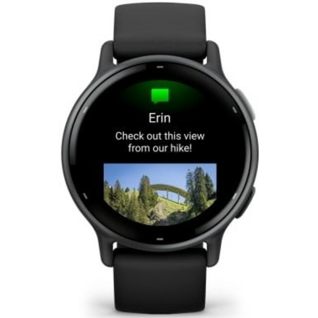 Умные часы Garmin VivoActive 5, черный 