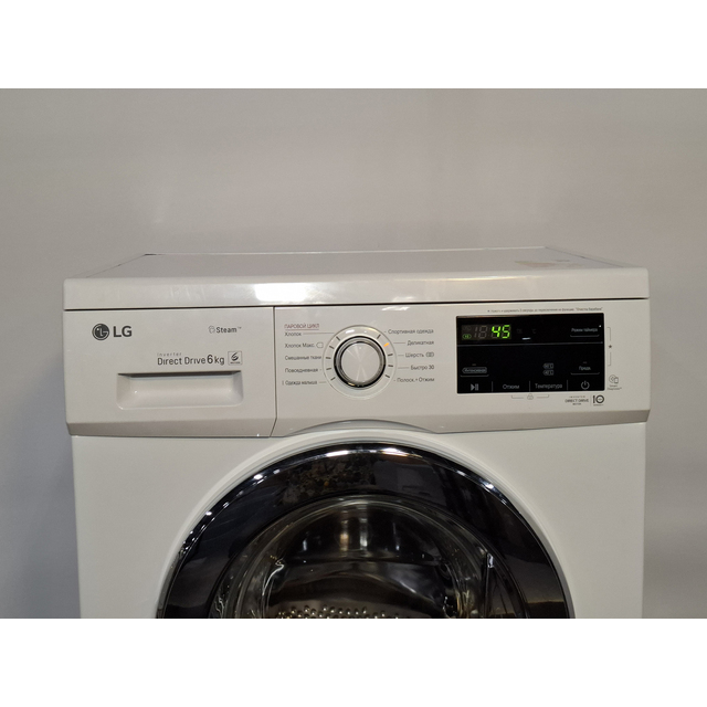 Стиральная машина LG F1296NDS0, белый Стиральная машина LG F1296NDS0, белый