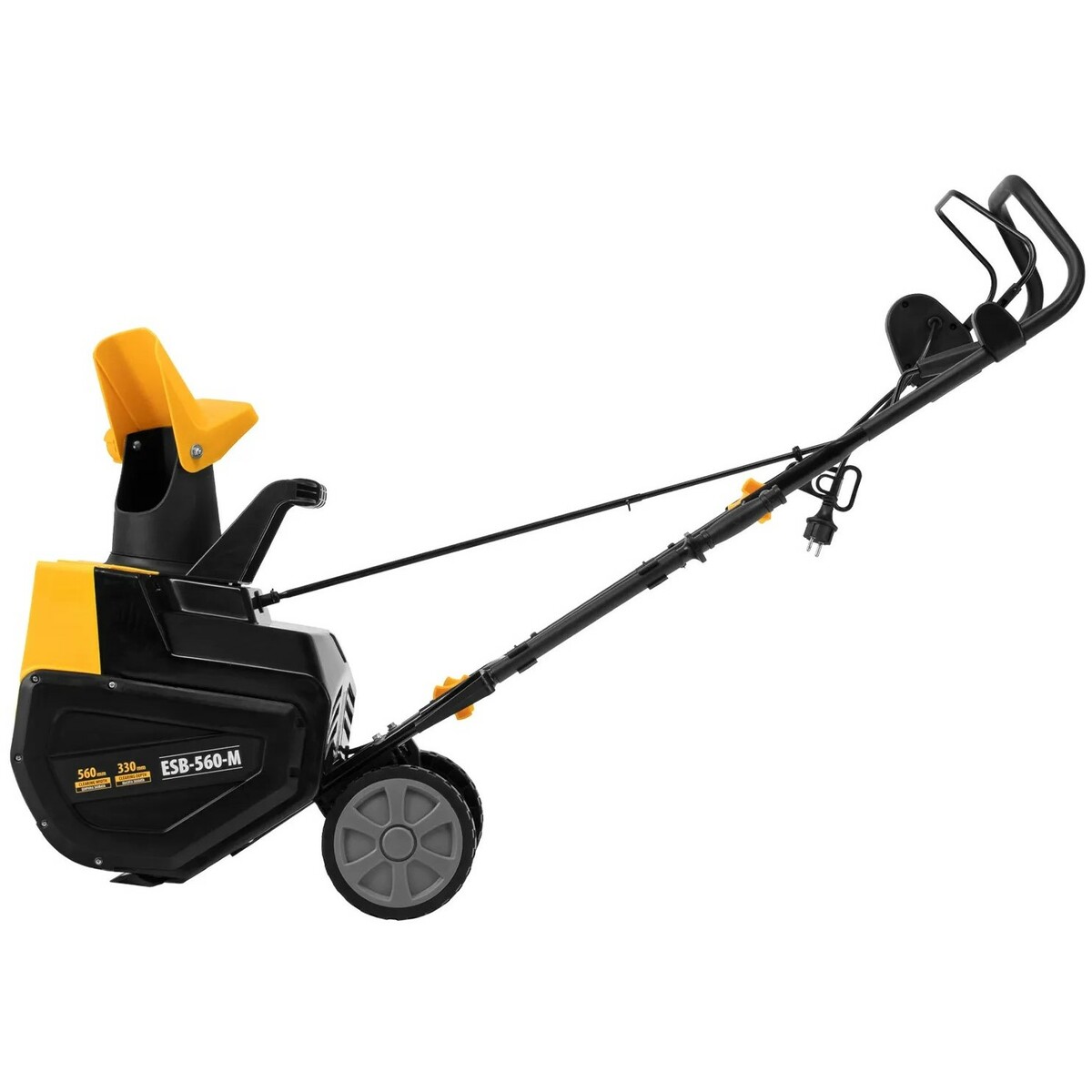 Снегоуборщик электрический Denzel ESB-560-M (Цвет: Yellow / Black)