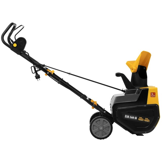 Снегоуборщик электрический Denzel ESB-560-M (Цвет: Yellow/Black)