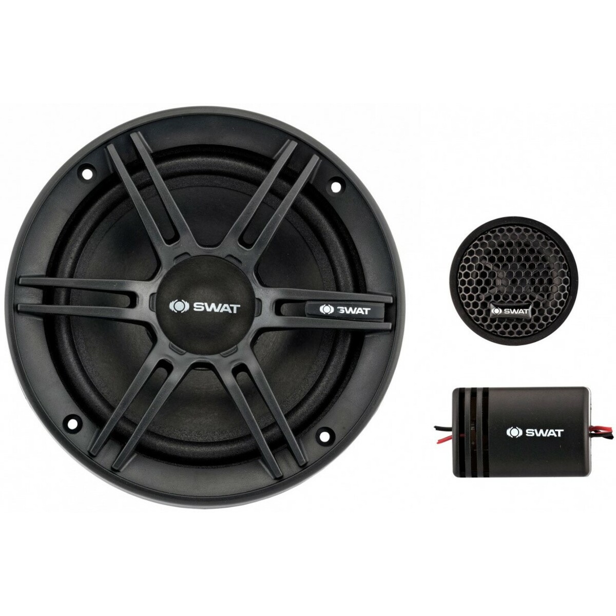 Колонки автомобильные Swat Horn SP-C6.2C, черный
