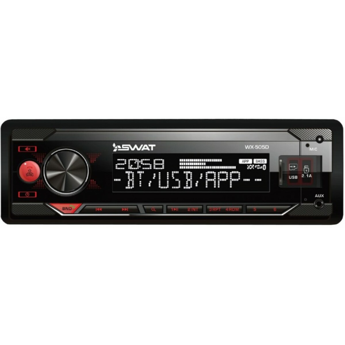 Автомагнитола Swat WX-505D, черный