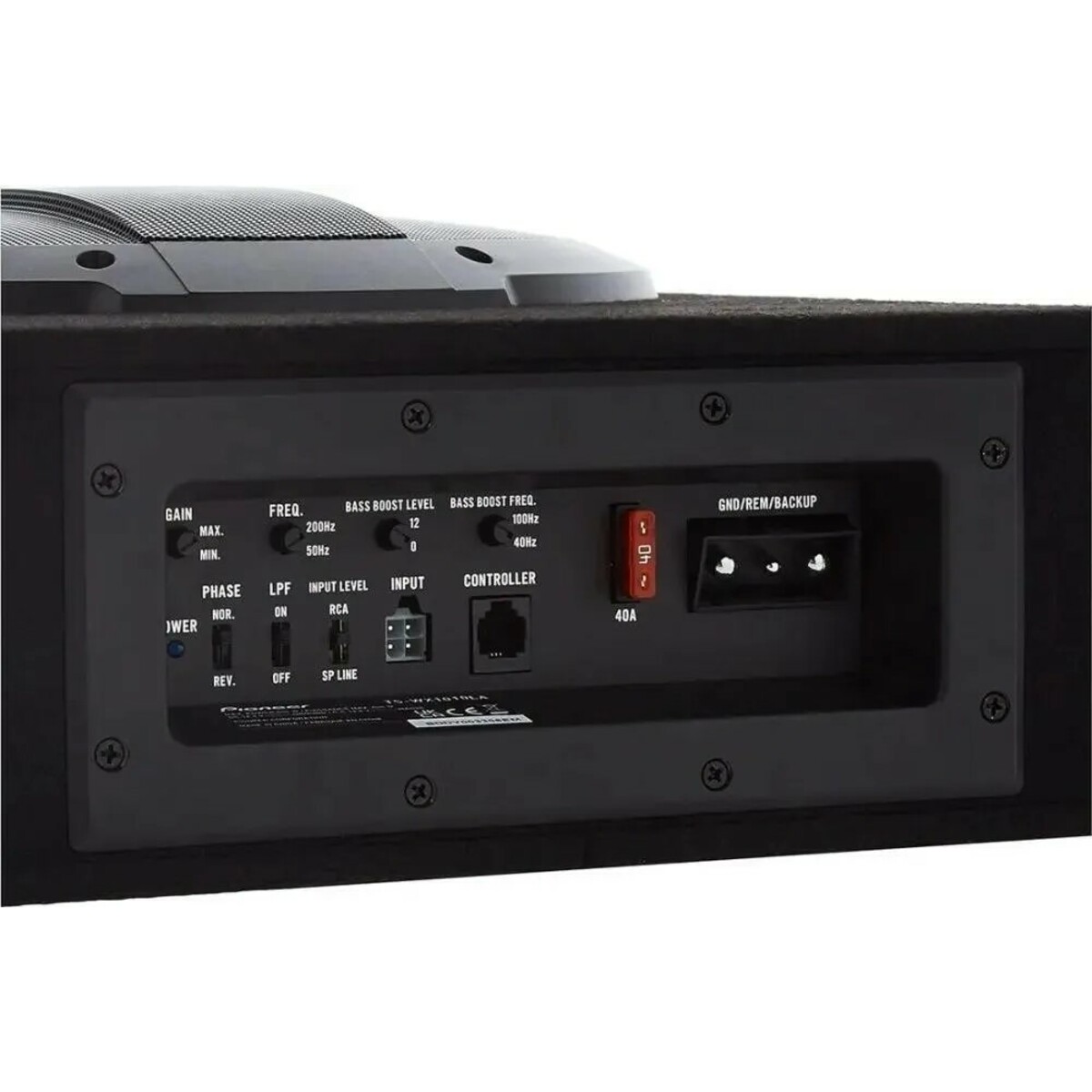 Сабвуфер автомобильный Pioneer TS-WX1010LA, черный