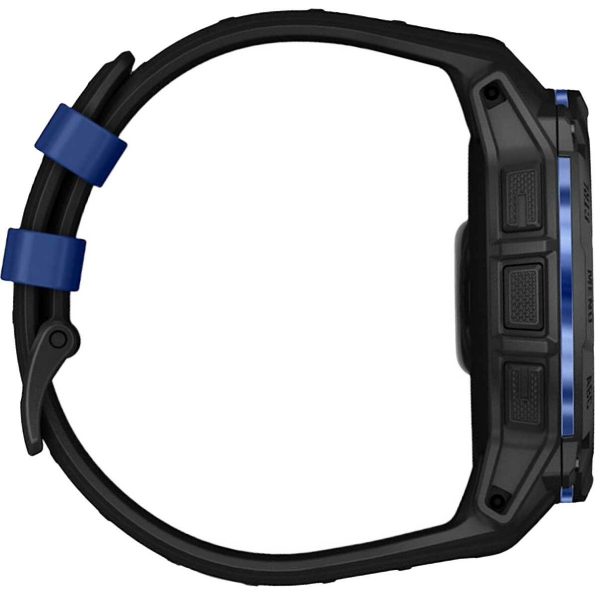 Умные часы Garmin Instinct 3 50mm Amoled (Цвет: Black/Bolt Blue)