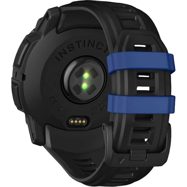 Умные часы Garmin Instinct 3 50mm Amoled (Цвет: Black / Bolt Blue) Умные часы Garmin Instinct 3 50mm Amoled (Цвет: Black / Bolt Blue)