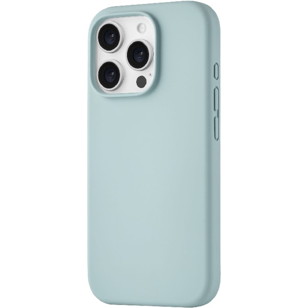 Чехол-накладка uBear Touch Mag Case для смартфона Apple iPhone 16 Pro (Цвет: Cold Mint)