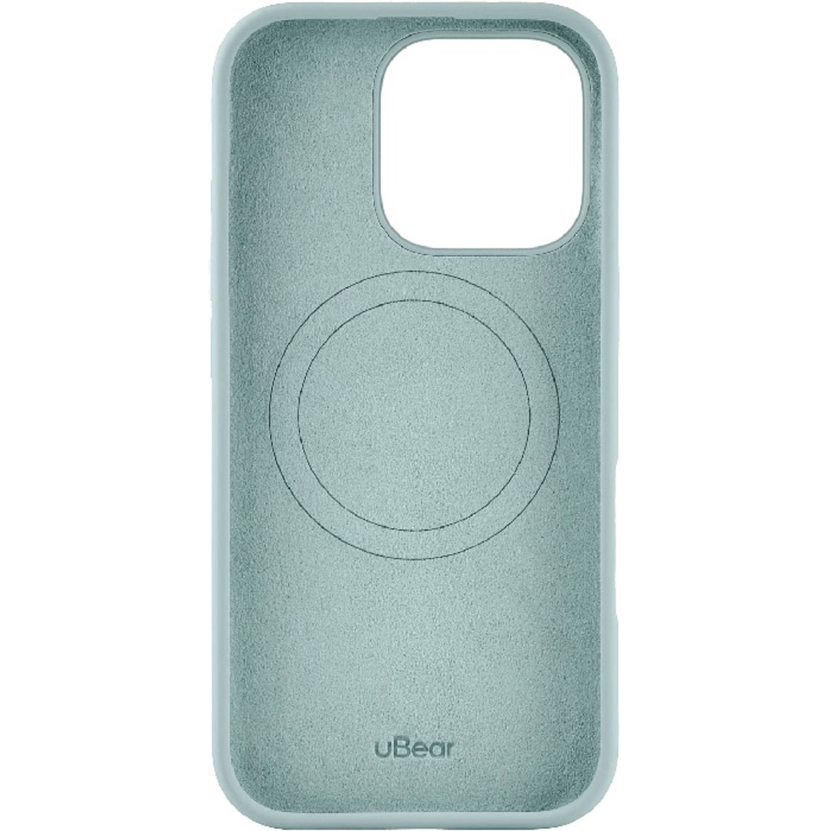 Чехол-накладка uBear Touch Mag Case для смартфона Apple iPhone 16 Pro (Цвет: Cold Mint)