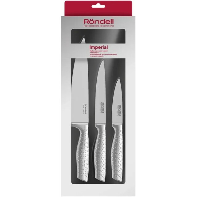 Набор кухонных ножей Rondell Imperial RD-2008 (Цвет: Inox) Набор кухонных ножей Rondell Imperial RD-2008 (Цвет: Inox)